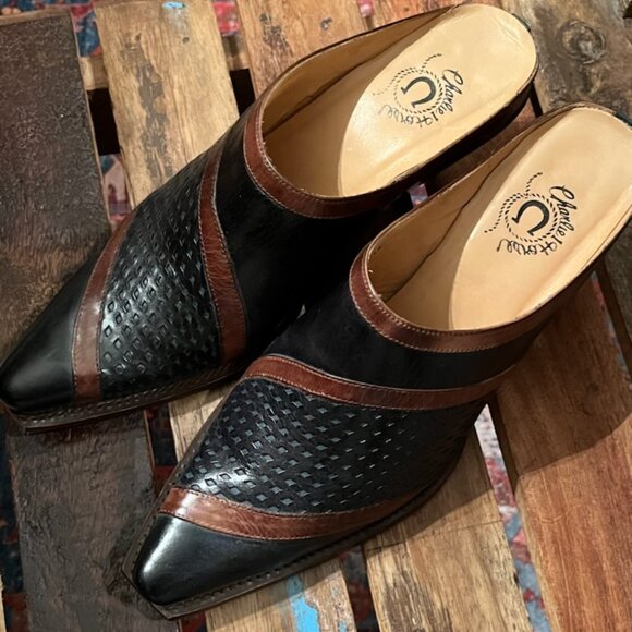 Lucchese Charlie 1 Horse slip on boots size 9 - Picture 6 of 9